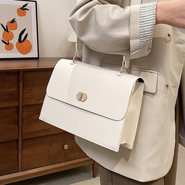 

shoulder bags niche design bag female 2021 trendy fashion all-match western messenger high-quality small square