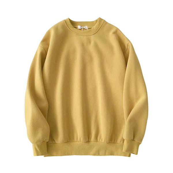 

women's hoodies & sweatshirts 2021 winter harajuku thickening women fleece sweatshirtsoversize lady thick pullovers warm pocket hooded, Black