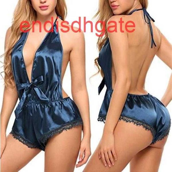 

factorylmln2020 jumpsuit deep v-neck, Black;white