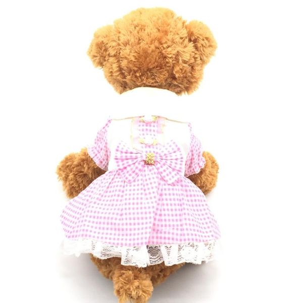 

dog apparel cute skirts pet dogs cats princess dress wedding clothes for small medium dresses cotton sling cat