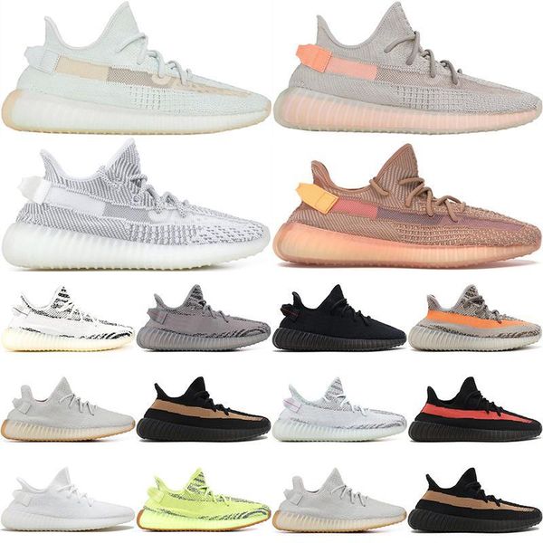 

mens shoes zebra beluga yeezys 2.0 seame women sport sneakers 36-48 with box true form hyperspace clay static, Black