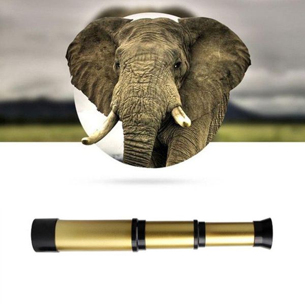 

telescope & binoculars children zoomable pocket monocular spyglass portable outdoor activity camping hiking tools boys girls toy gifts