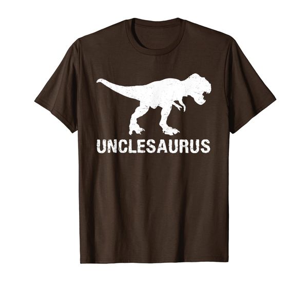 

uncle dinosaur unclesaurus shirt gifts for father's day, White;black