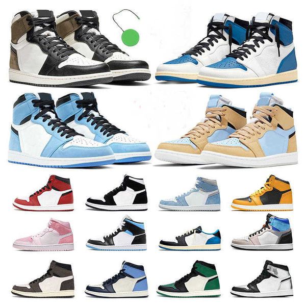 

mens basketball shoes 1s women university military blue hyper royal obsidian dark mocha chicago digital pink pine green sports sneakers