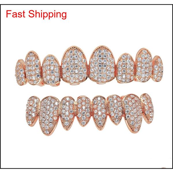 

hip hop/punk teeth grillz set gold silver irregular 8-tooth canines with zi qylrrq luckyhat