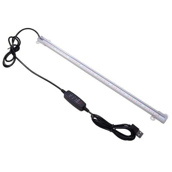 

for indoor plants led grow light flower seedling auto on off tent 3 colors usb powered aluminum with timer 5 dimmable levels