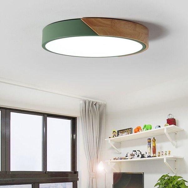 

modern and simple led round ceiling lamp ultra-thin creative living room bedroom study round children's room led lamps