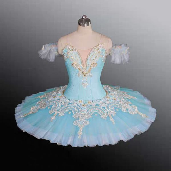 

high grade professional ballet children lake swan blue ballet tutu skirt women and children ballet tutu dress, Black;red