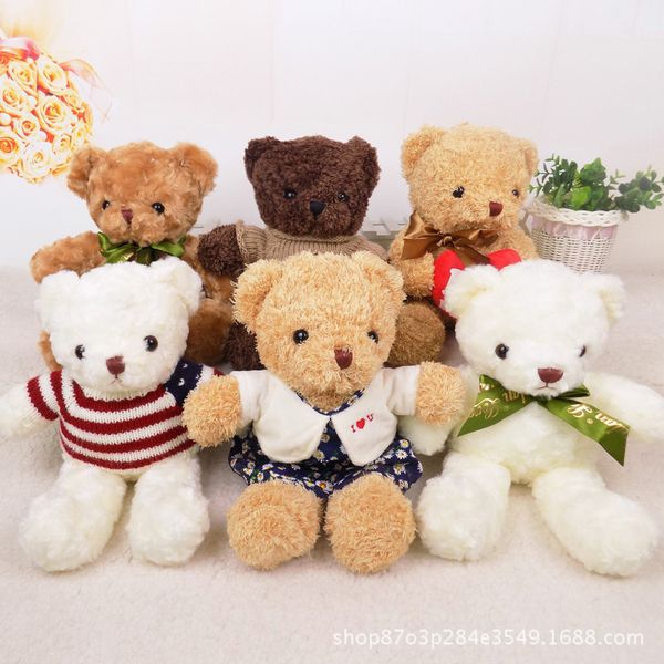 

new plush toy sweater bear large couple teddy doll gift items