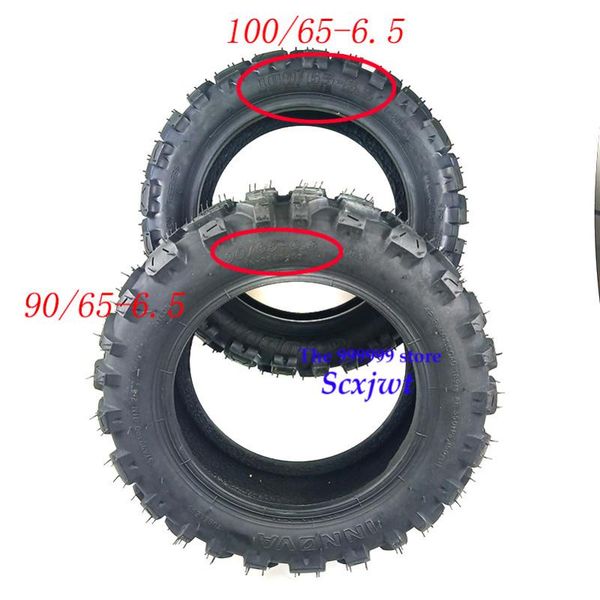 

motorcycle wheels & tires 11inch 100/65-6.5 tire vacuum tubeless off road tyre for dualtron electric scooter 90 / 65-6.5 widened wear-resist