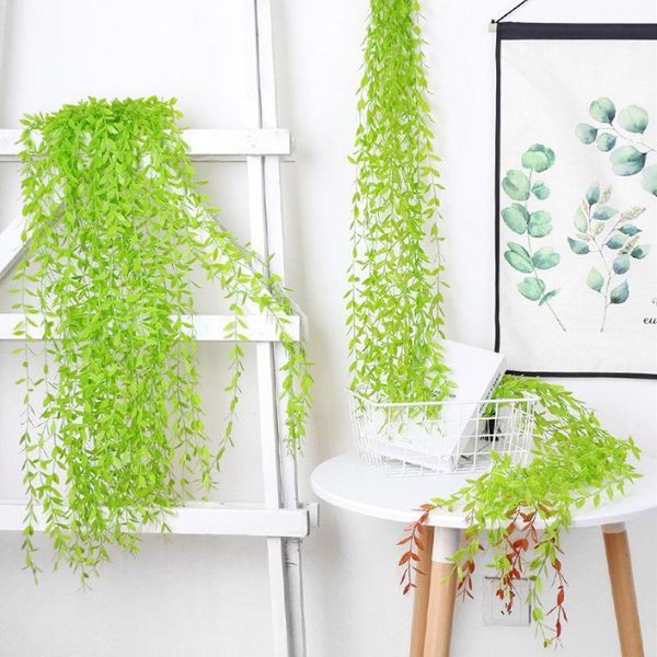 

decorative flowers & wreaths wall plants artificial flower string pu hanging home garden decoration arrangement accessories