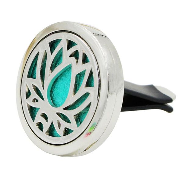 

car air freshener stainless auto vent essential oil gift decor clip decoration accesorios de coche accessories #lr2