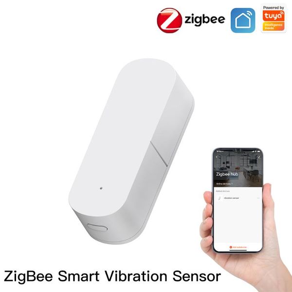 

smart home control zigbee vibration sensor detection,tuya life app notification,real-time motion alarm,history record