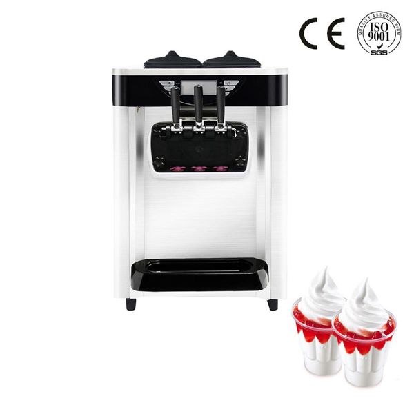 

ice cream making machine 110v/220v desksoft 2000w sweet cone maker 21-26l/h