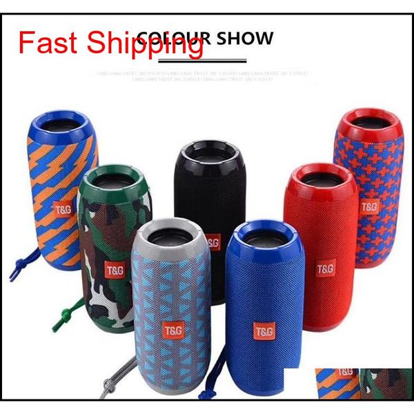

tg117 bluetooth outdoor speaker waterproof portable wireless column loudspeaker box support tf card fm radio aux input ovg5o e6tc0