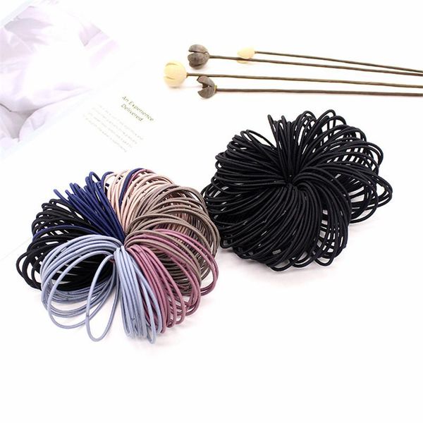 

hair accessories 50pcs/set rubber scrunchy elastic bands headband women plenty ponytail