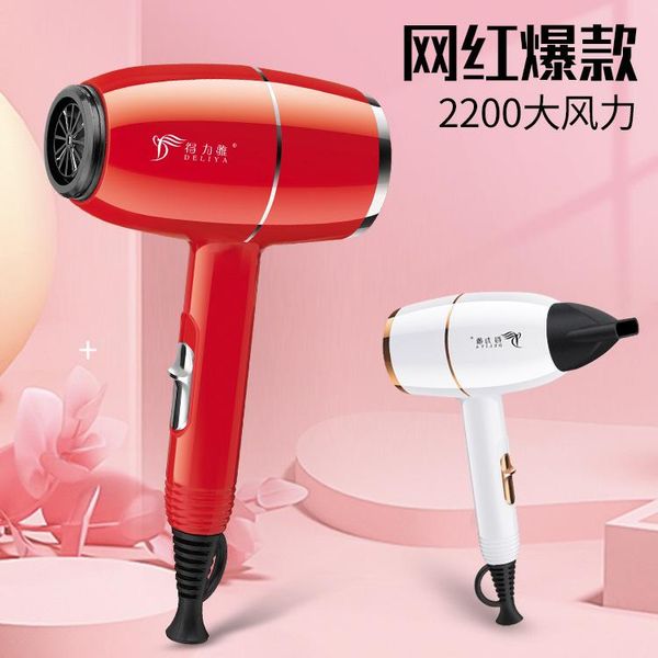 

new style hair dryer hair dryer high power household appliances large air volume dry fast straightener