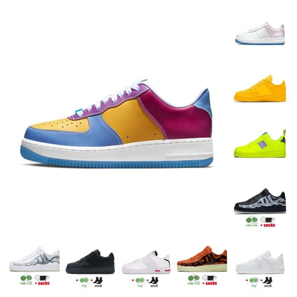 

men shoes mens womens forceones 1s zapatos shadow skateboard black white light discoloration nice strainers casual sports sneakers size 36-4