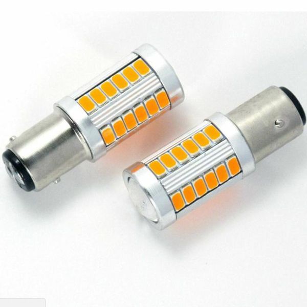 

car headlights sled lights brake backup reverse auto bright amber 1157 33smd dc 12v replacement