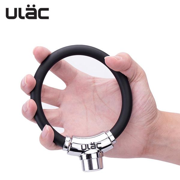 

bike locks ulac mini bicycle lock 2 keys universal anti-theft small and portable ring cycling mtb zinc alloy security cable