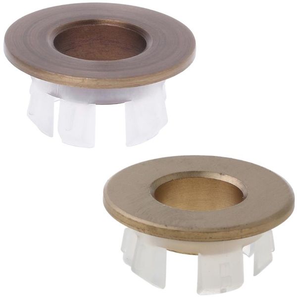 

bathroom basin sink overflow cover six-foot round insert ring hole cap p82d kitchen faucets