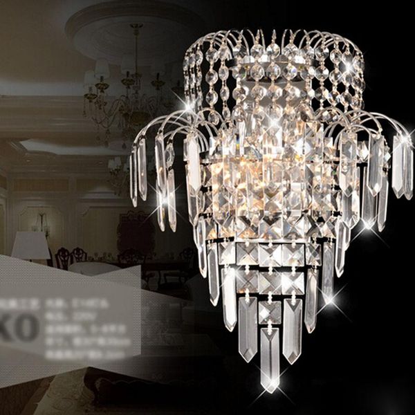 

wall lamp crystal modern simple living room bedroom bedside aisle corridor stairs el project led lamps for