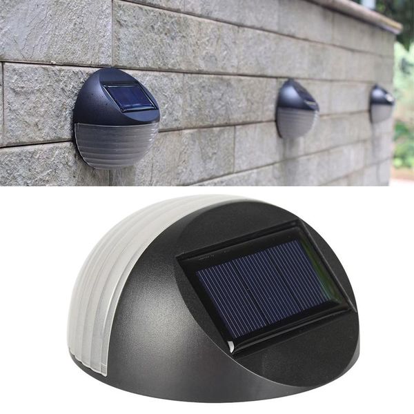 

solar lamps fence decor light 6led motion sensor lights outdoor sunlight powered street wall lamp garden