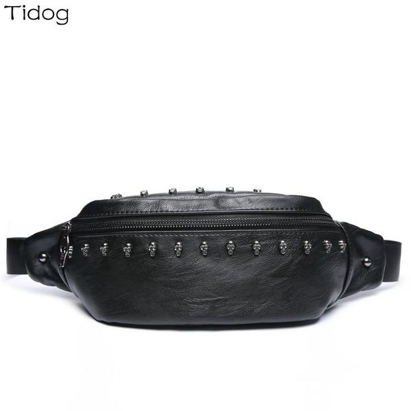 

waist bags tidog fashion casual rivet chest bag