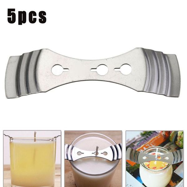 

5 x candlewick 3-hole holder bracket candle making supply centering tool set qylnab