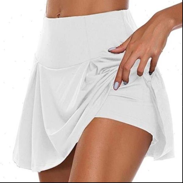 

mini skirt women loose summer beach casual solid color shorts vintage boho fitness short skirt feminina, White;black