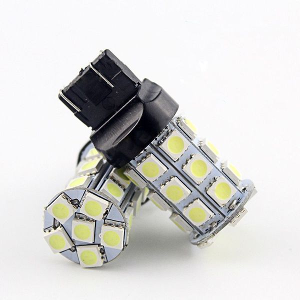 

10pcs/pack ale t20 7443 w21/5w t20 7440 5050 27smd light led bulb auto car brake turn srear lamp