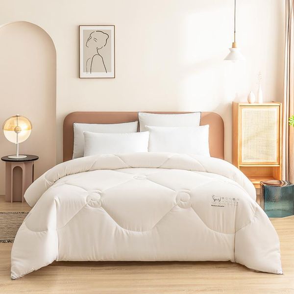 

comforters & sets zealand wool winter quilt thickened warm quilted duvet comforter edredon cama 150 135 couette hiver trÃ¨s chaud