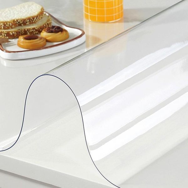 

table cloth pvc waterproof oil proof soft glass tablecloth