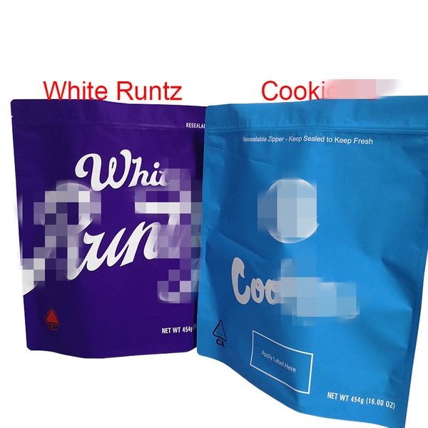 

smell poof pound bag 16oz white runtz packaging 420 dry herb flowers