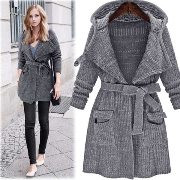

autumn loose knit cardigan star same thickened coat sweater top, White;black