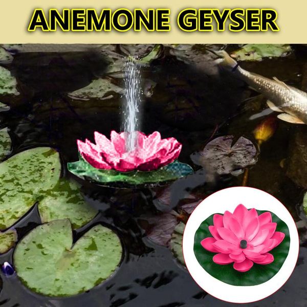 

garden decorations solar pond fountain waterscape pump decoration floating flower fountains for bird baths fish tank pool