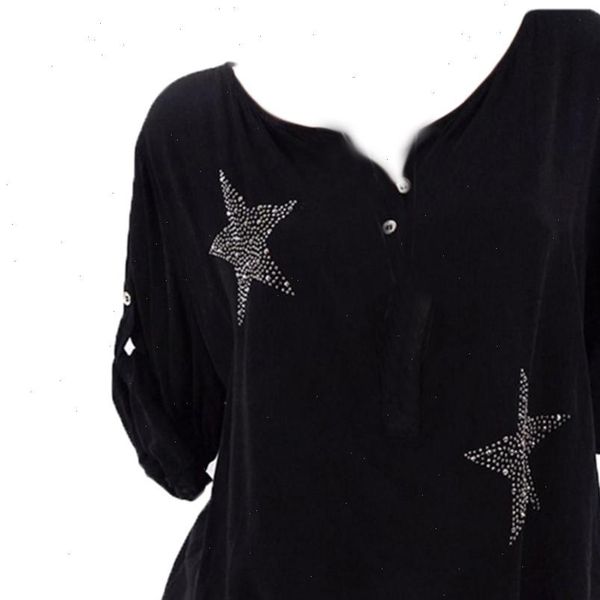 

5xl plus large size womens blouses summer button loose casual women and blouse plus size blusas femininas 5xl 5$, White