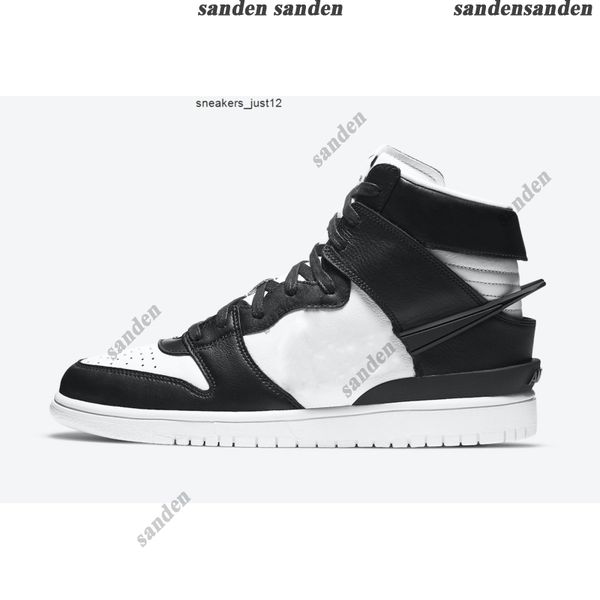 

2021 authentic ambush dunk high black white cosmic fuchsia active fuchsia/lethal pink men women outdoor shoes sports sneakers with box