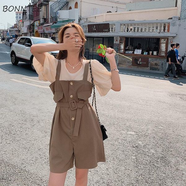 

women's tracksuits sets women summer solid all-match korean style simple 2 piece outfit leisure girls holiday casual fashion elegant fi, Gray