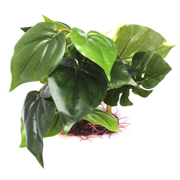 

fish tank fake leaf artificial plant underwater non-toxic water grass ornament aquarium decor tropical lifelike landscaping home