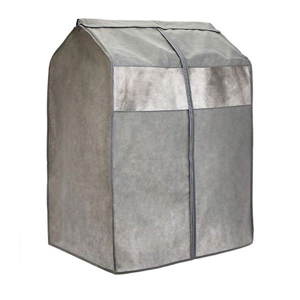 

bedroom garment organizer non-woven fabric for wardrobe closet clothes cover anti dust protector bags with zipper suit storage