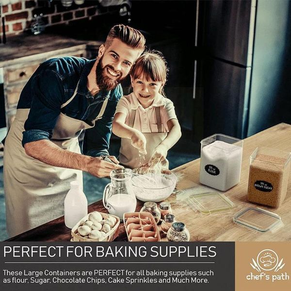 

storage bottles & jars multifunction kitchen food rice box tank containers home sealed powder tool grain dry m n8v9