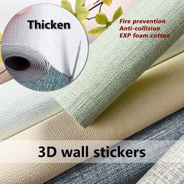 

wallpapers 3d wall stickers ceiling roof sticker living room bedroom decor tv background self adhesive wallpaper