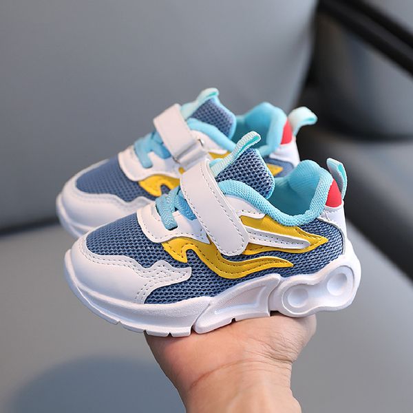 

2021 Spring New Boys Girls Casual Shoes Baby Soft-Soled Toddler Sport Fashion Sneakers Non-Slip Running Shoes chzussure fille, Pink