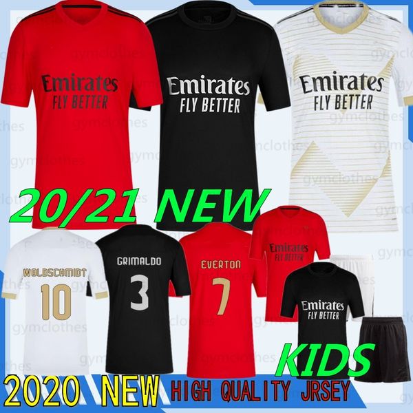 

thai 2021 sl new soccer jerseys pizzi waldschmidt seferovic todibo everton vertonghen rafa a.almeida men kids football shirt, Black;yellow