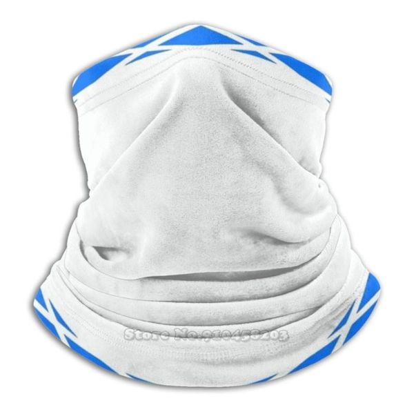 

scarves circular geometric pattern white and blue scarf bandana headband outdoor climbing warmer face mask, Blue;gray