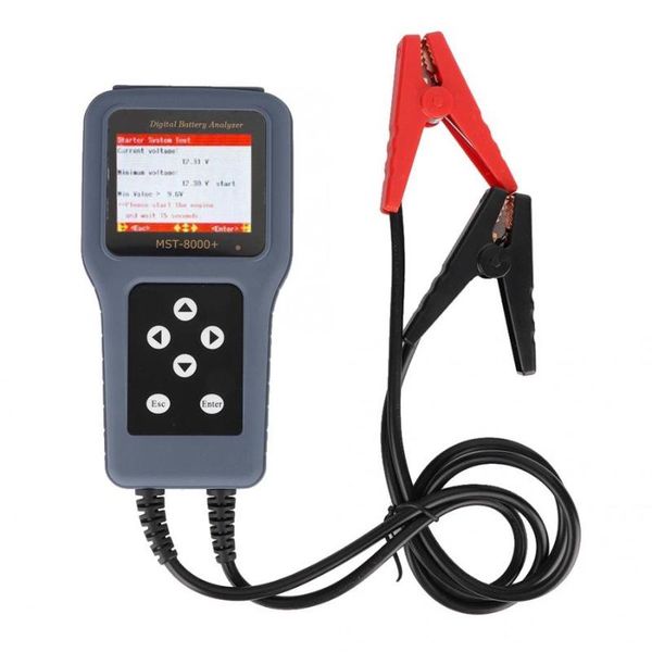 

diagnostic tools vehicle battery tester digital analyzer mst8000+ 12v 24v auto checking tool