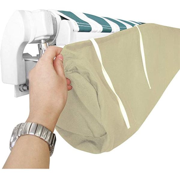 

storage bags outdoor courtyard waterproof roll-up canopy bag sunshade shade awning porch garden roller blind protec