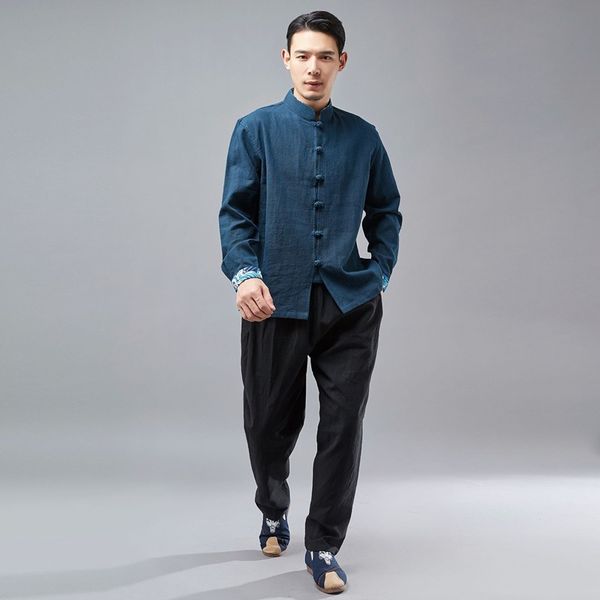 

traditional chinese clothing for men kung fu clothes cheongsam shanghai tang suit kungfu mens vintage man oriental shirts 12079, Red