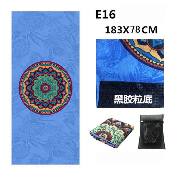 

yoga mats sweat-absorbent non-slip drape professional portable fitness bedding widened machine washable odorless blanket